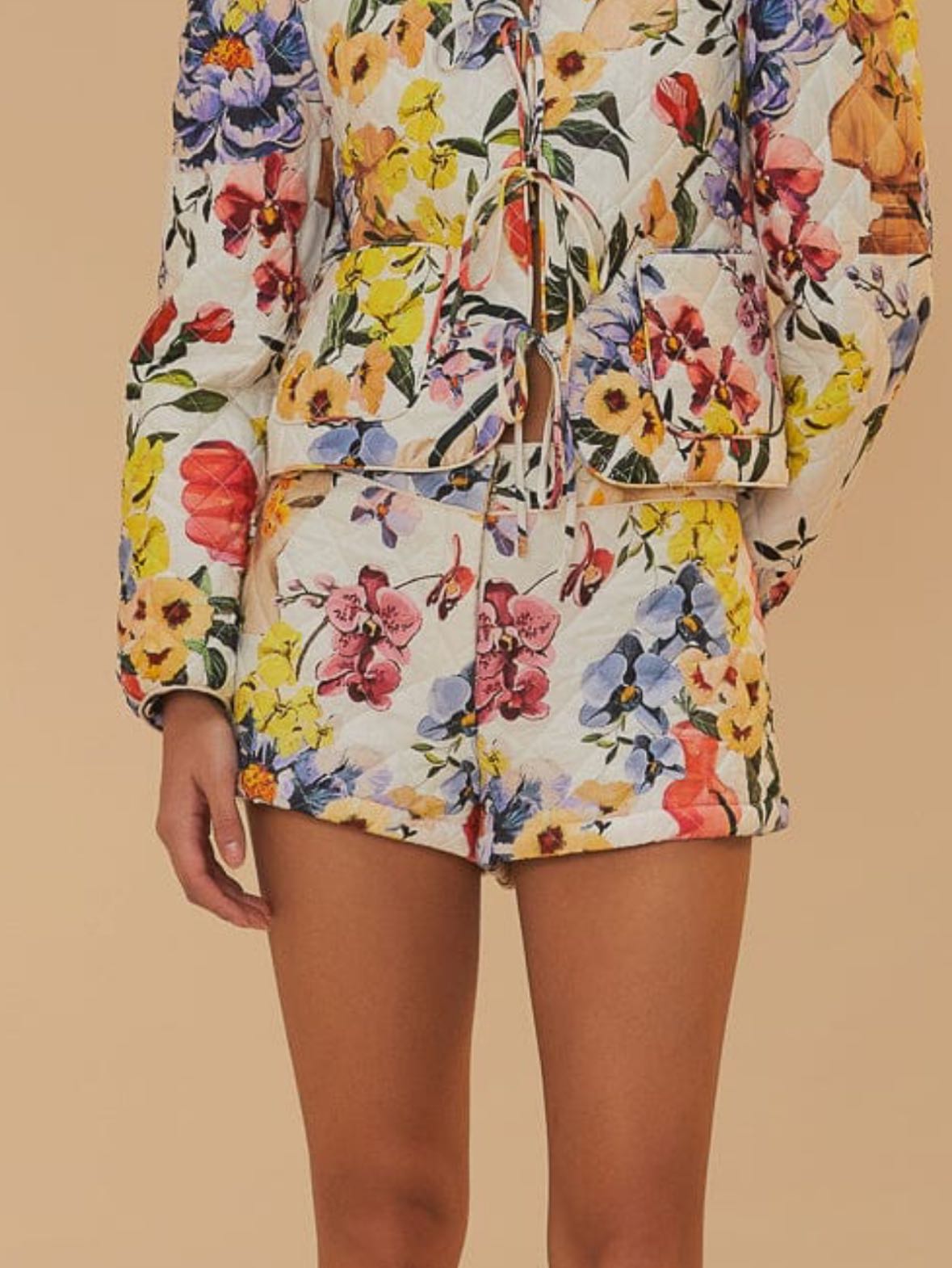 Off-White Greek Garden Shorts