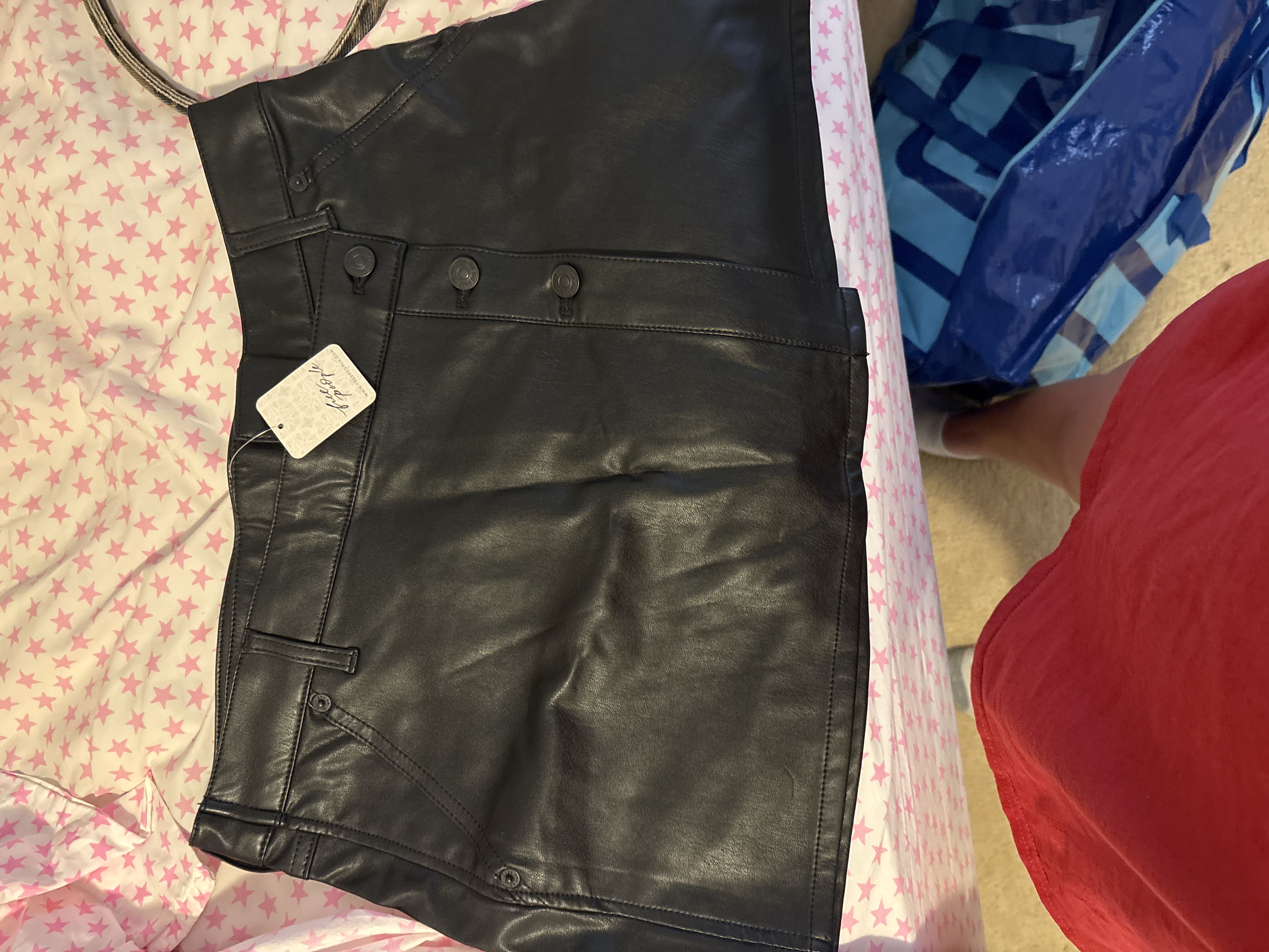 Leather skirt