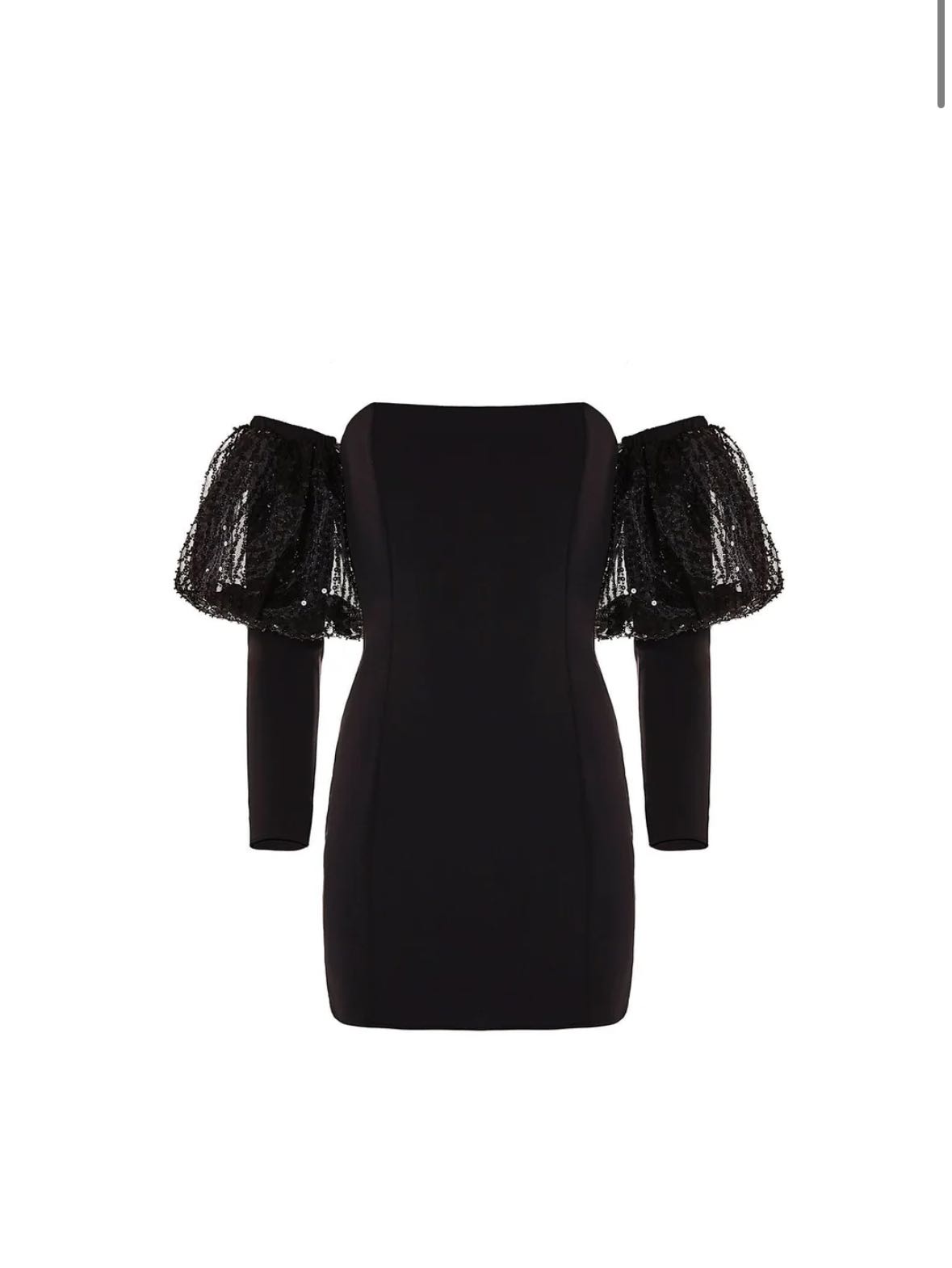 Alamour the Label Black Mini Dress