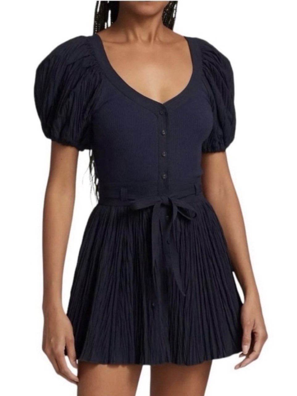 Ulla Johnson Navy Romper