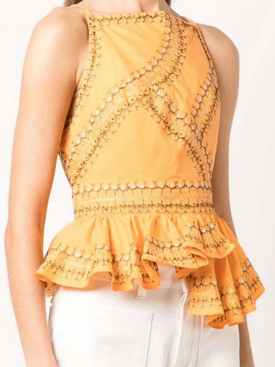 Orange top