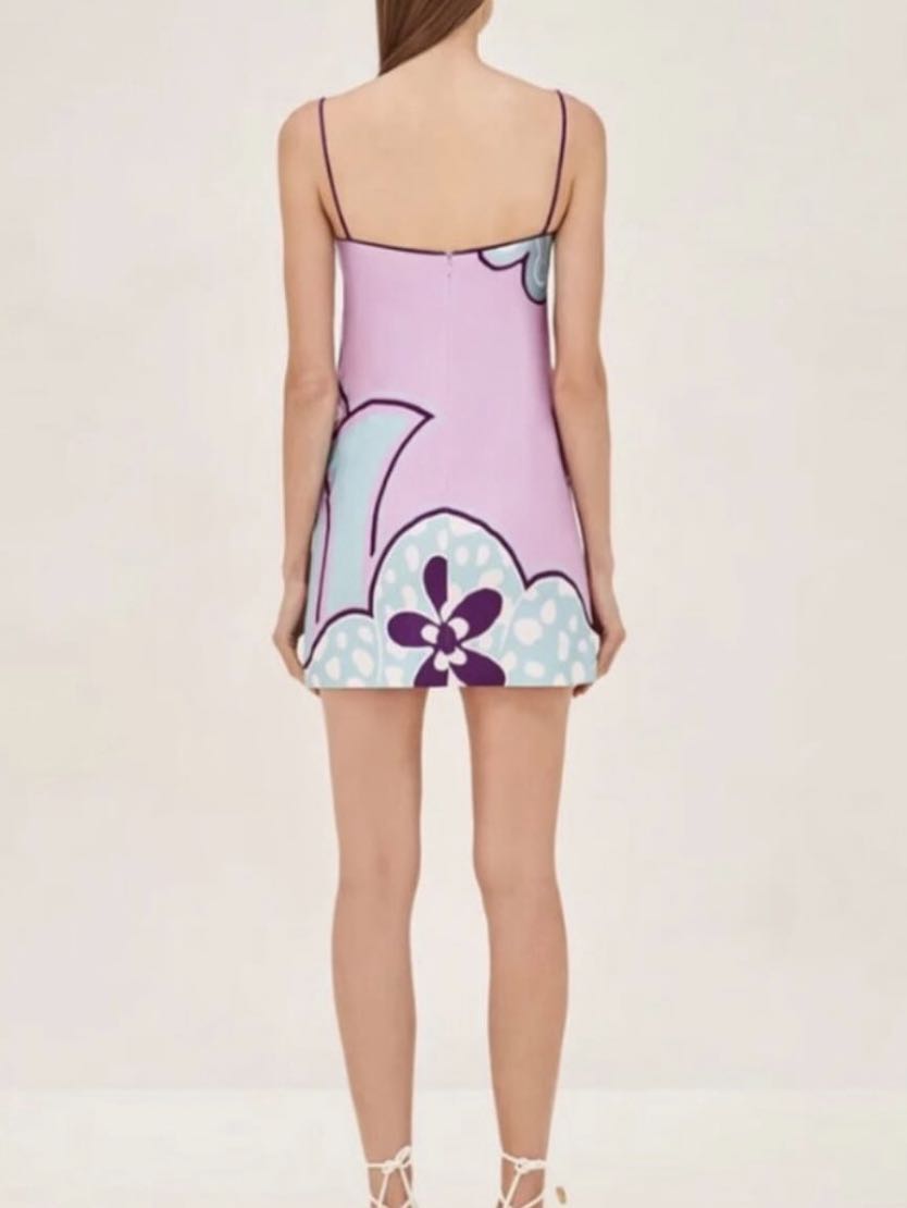 Floral Mini Slip Dress