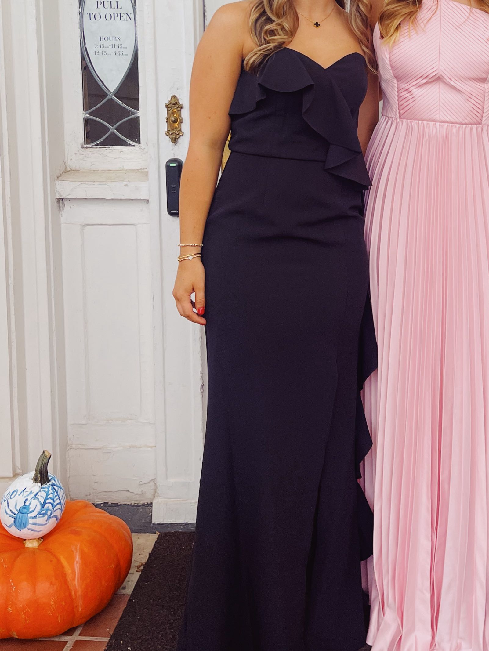 Black formal dress