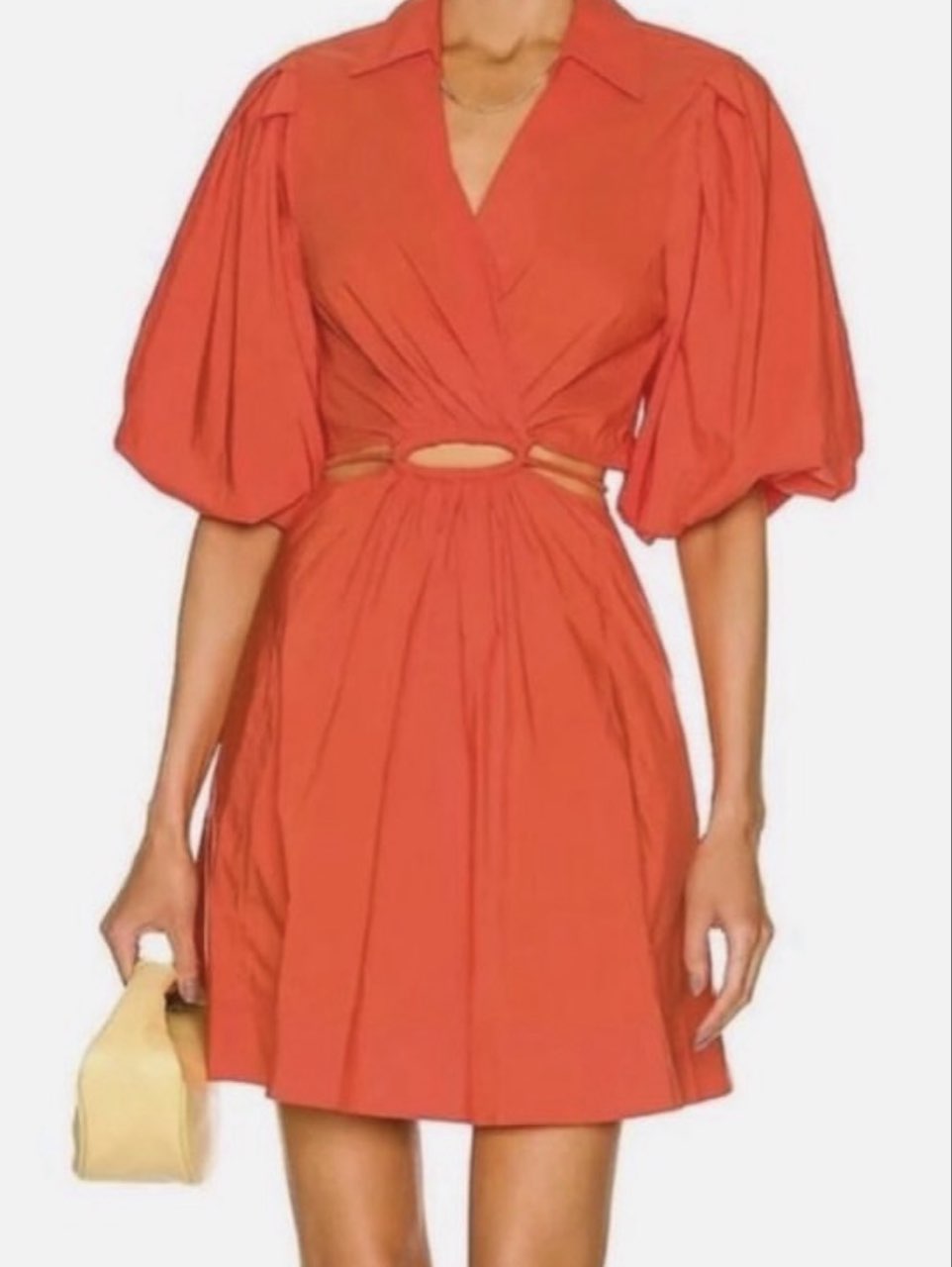 Orange Mini Dress