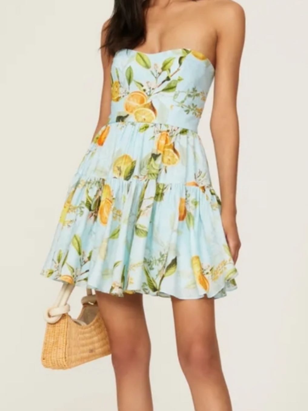 Lemon mini dress