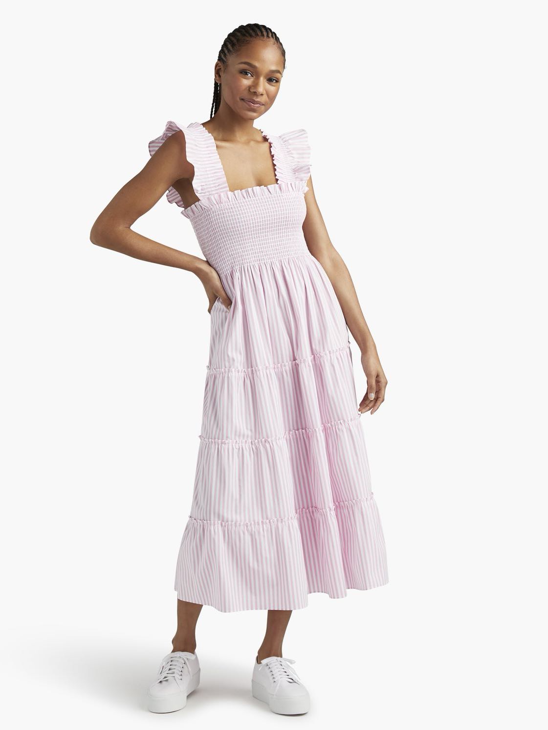Bubblegum Stripe Ellie Nap Dress