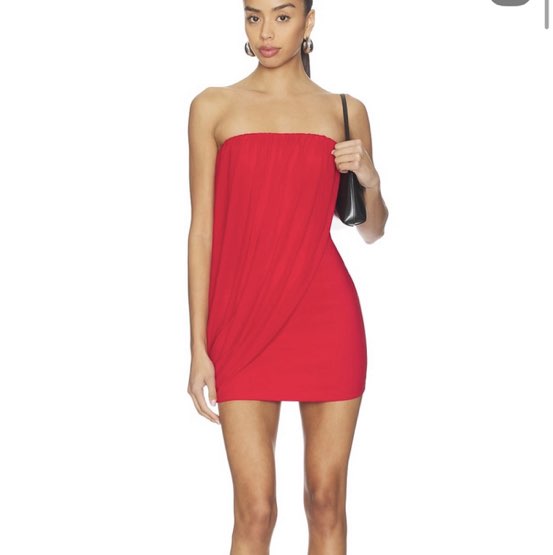 Superdown drape dress size xs