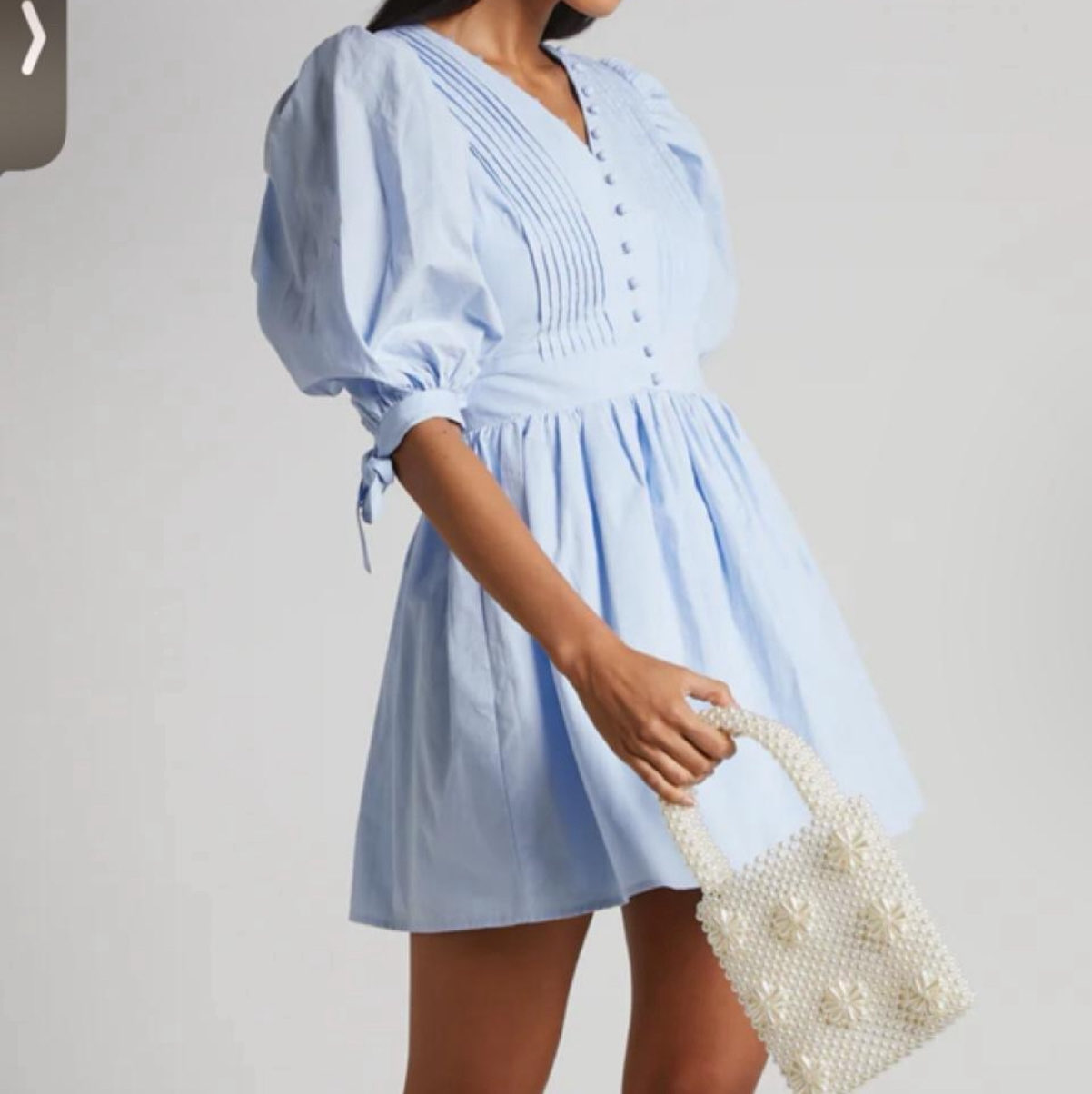 Show Po Blue Mini Dress