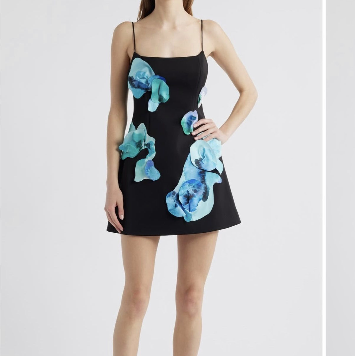 Acler Floral mini dress