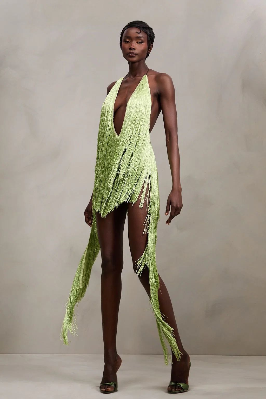Doll House Mini Fringe Dress