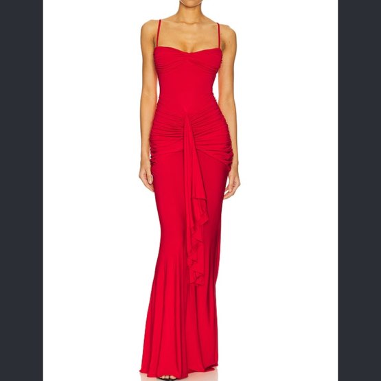 Red Maxi Dress