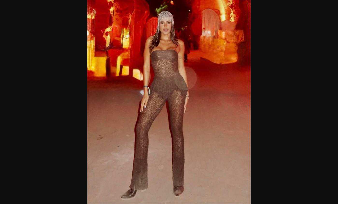 Zara Rhinestone Jumpsuit