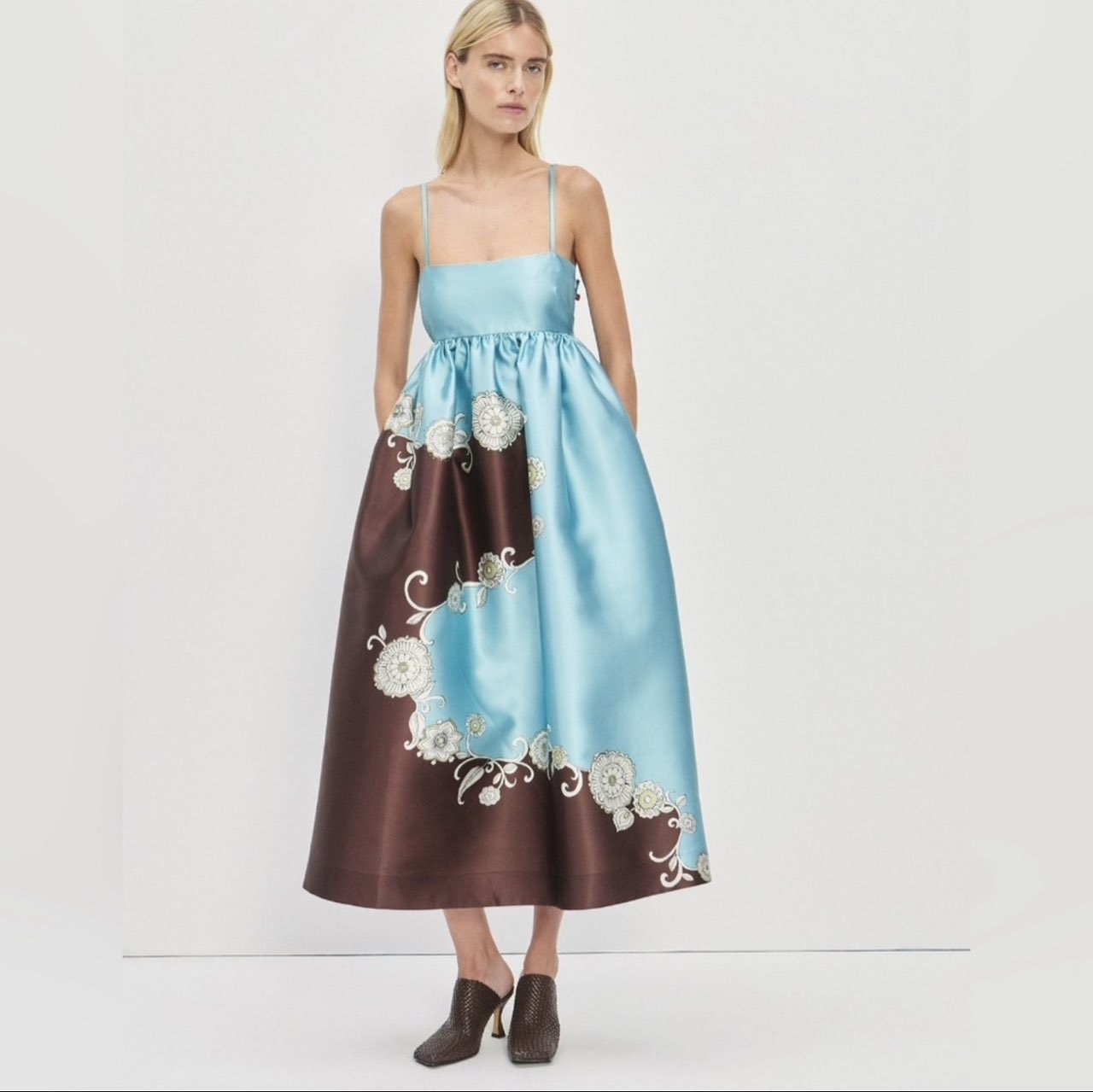 Alemais Gia Gown Midi Dress