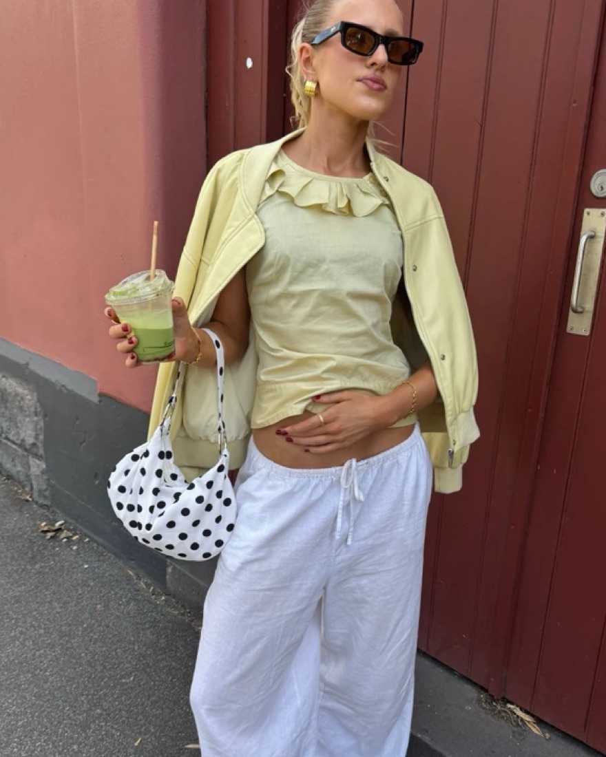 Sun Diaries Polka Dot Bag