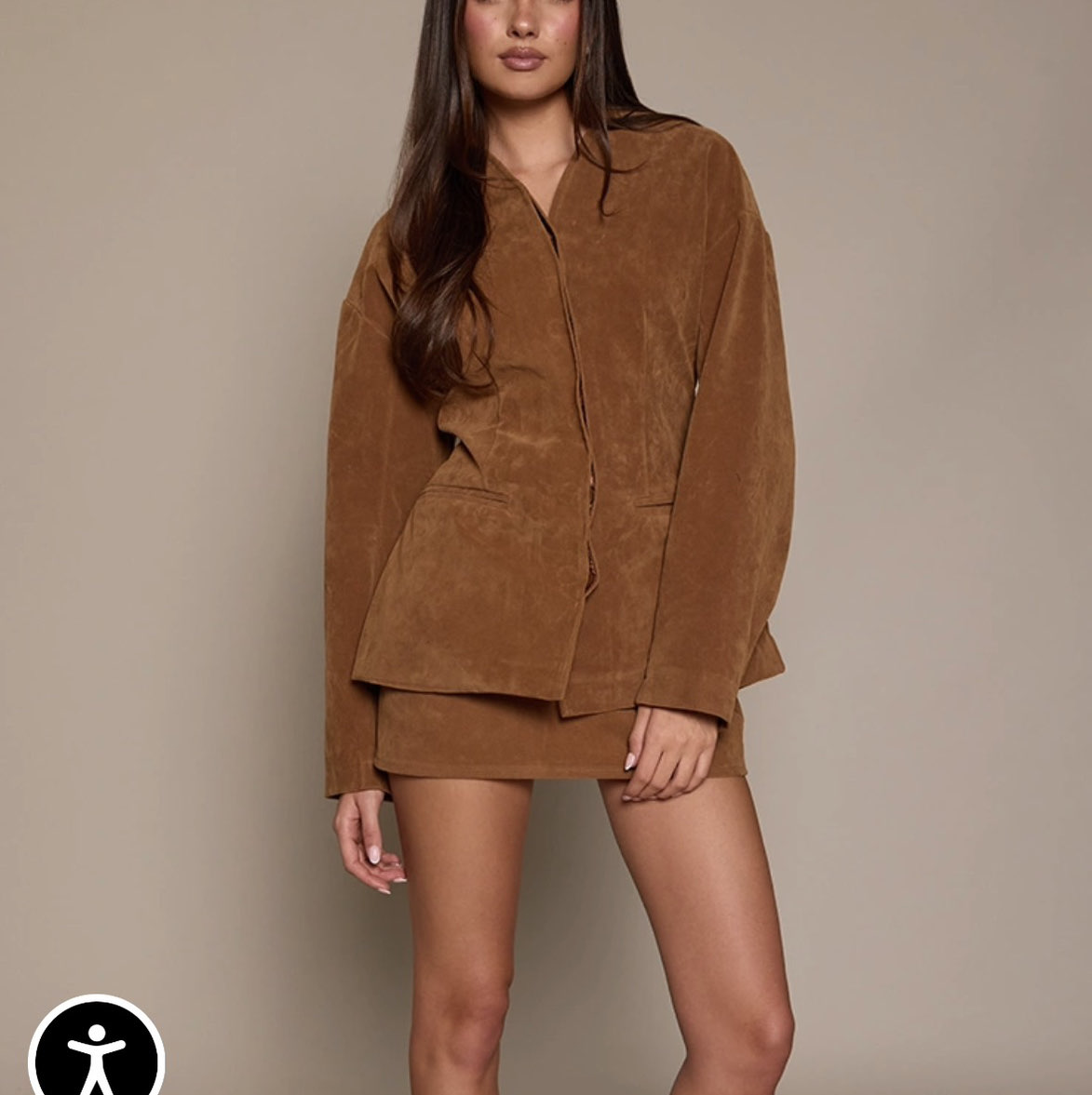 pretty little thing Suede set