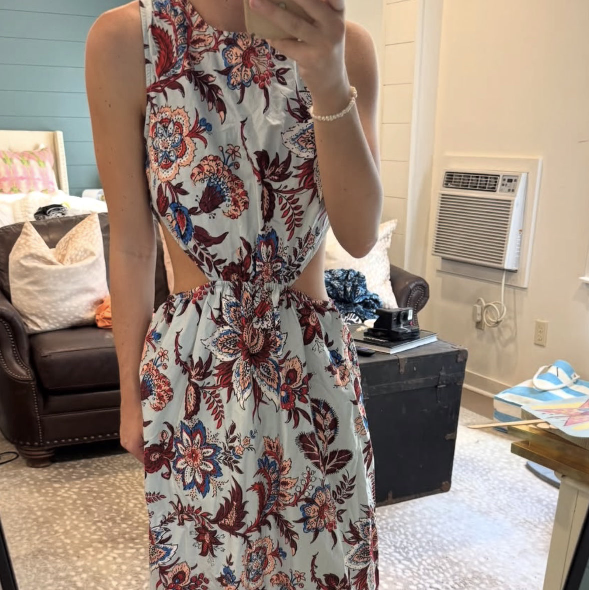 Rhode X Target floral maxi dress