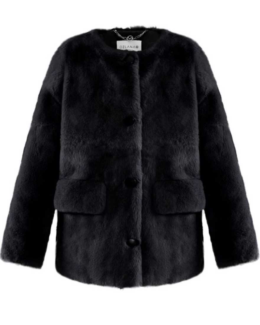 Revolve Ozlana Rabbit Fur Coat