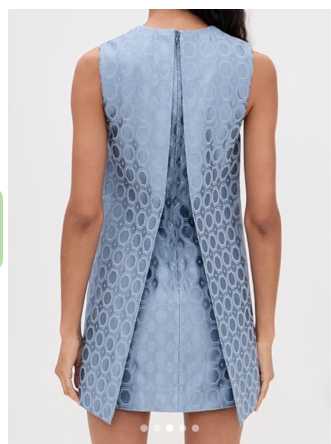 Dusty Blue Jacquard Vest and Shorts Set
