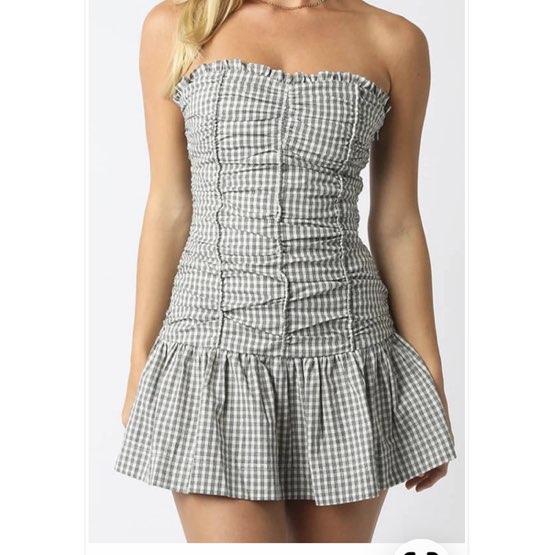 Super cute Gameday/daytime dress!!🖤🤍