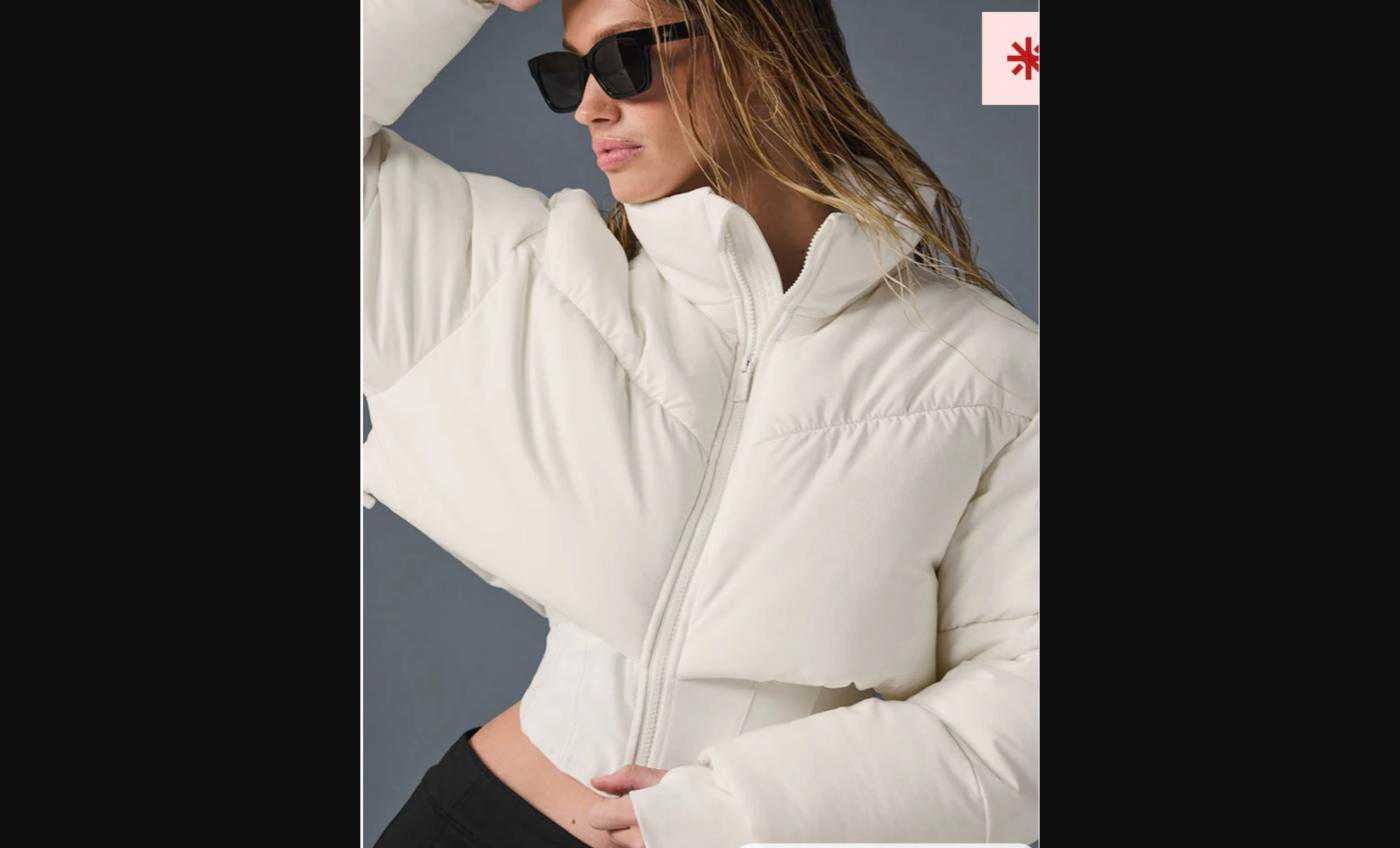 Alo Corset Jacket Puff