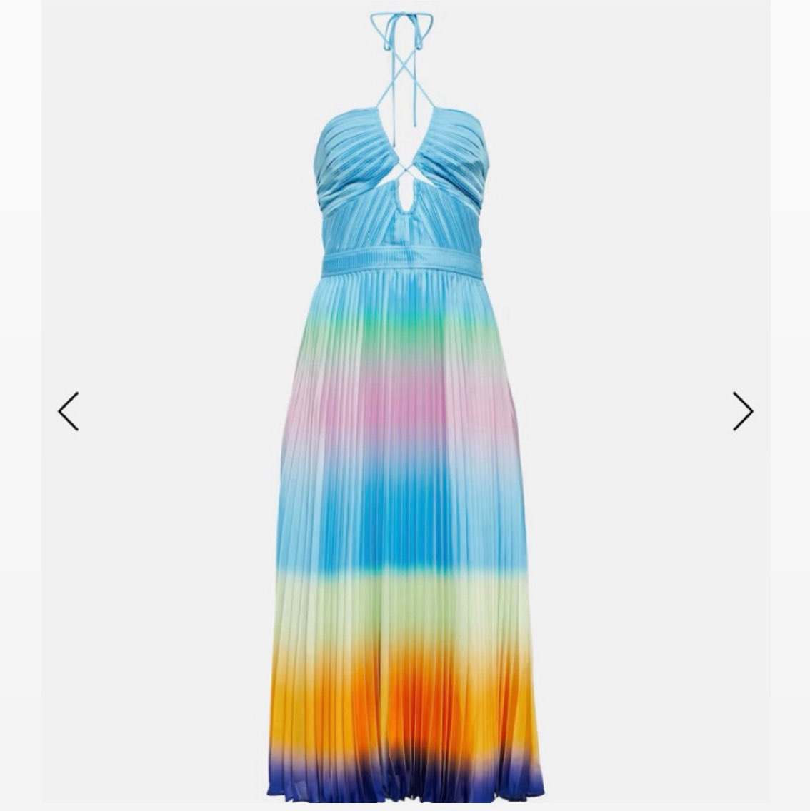 Jonathan Simkhai Annita Ombré Midi Dress