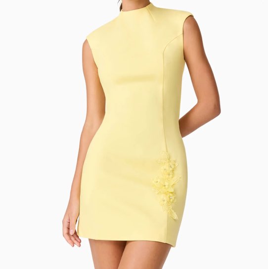 ELLIATT mini dress yellow