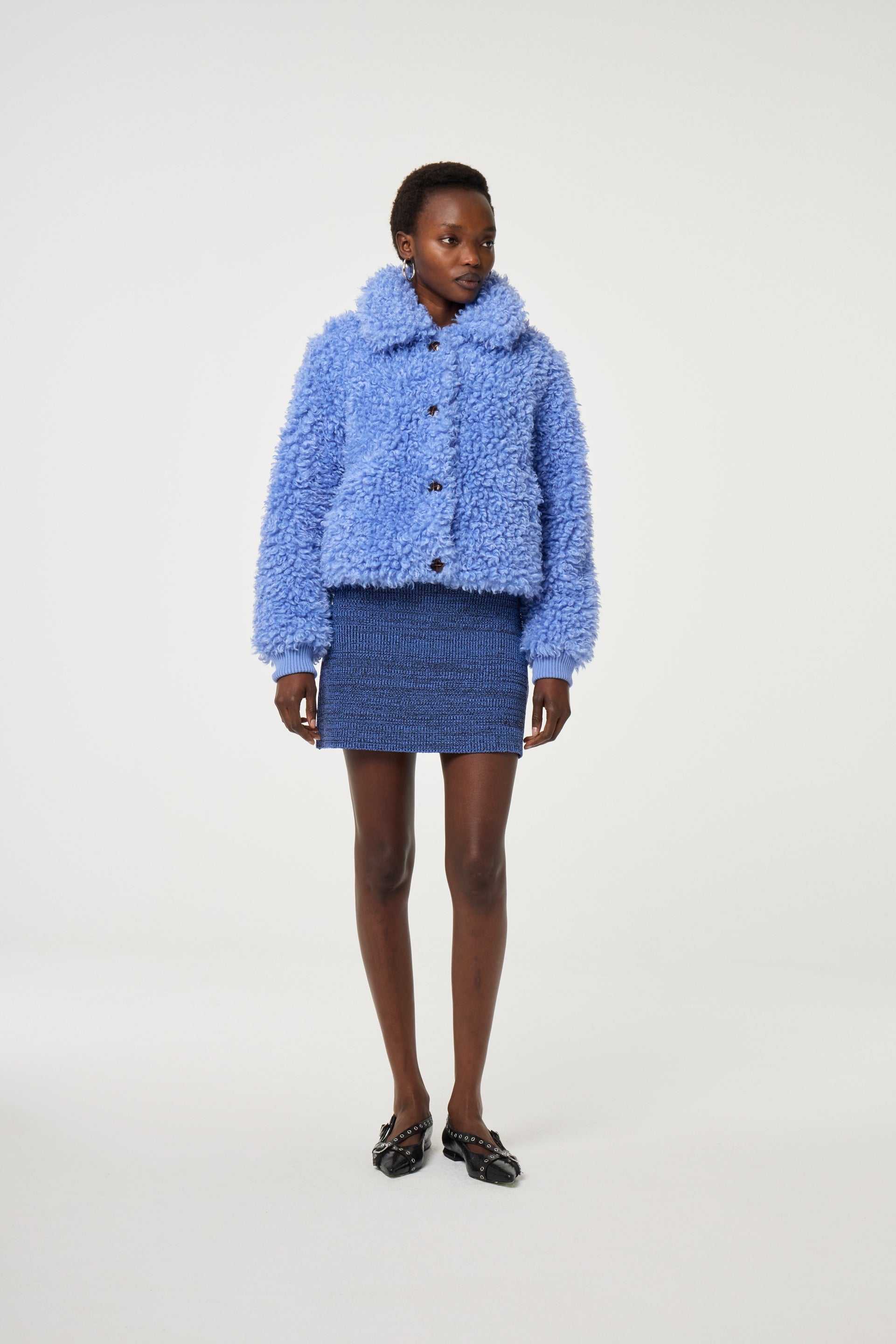 Fabienne Chapot Bobby Coat French Blue