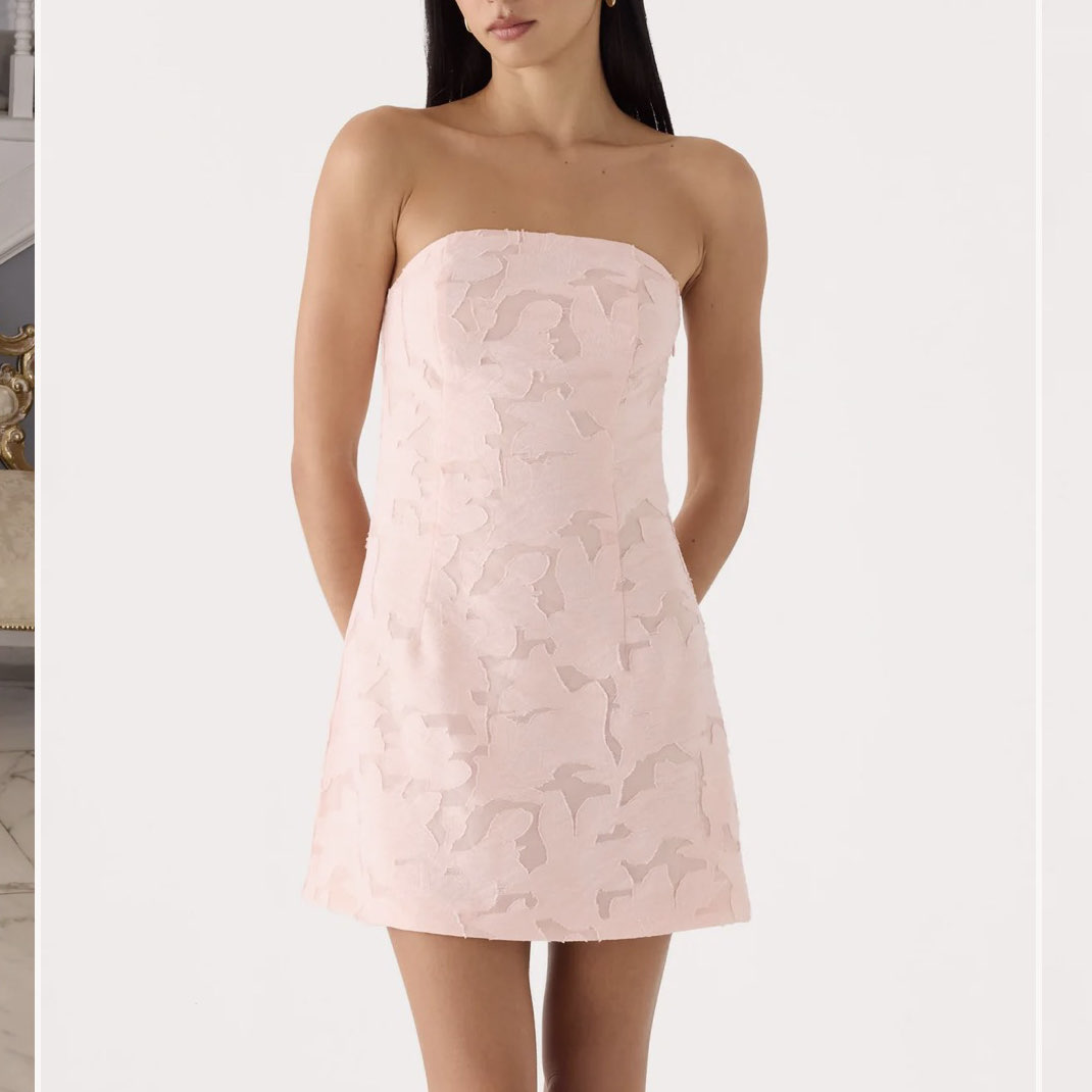 Peppermayo Pink lace mini