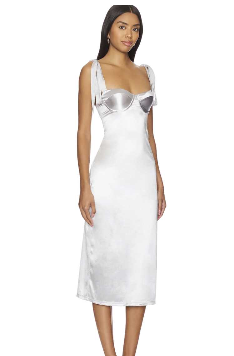free people X in timately fp casino got clam midi dress
