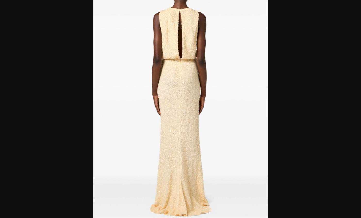 Elizabetta Franchi Yellow Dress