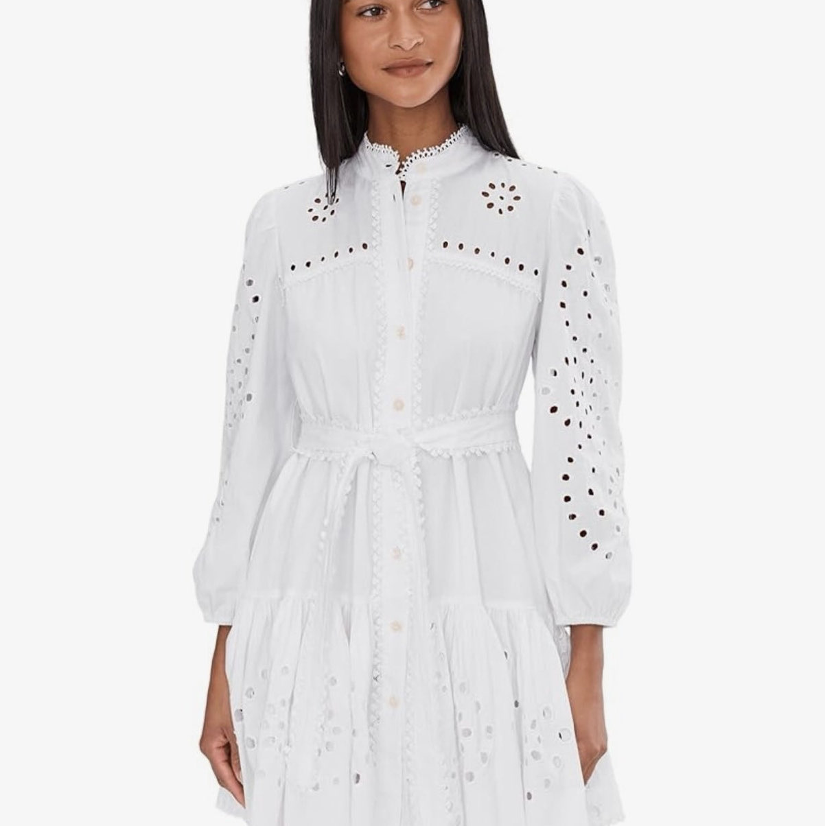 Avec Les Filles White mini dress