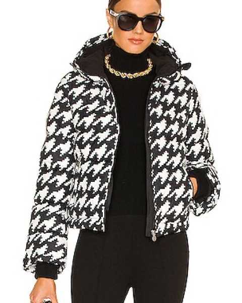 Perfect Moment Houndstooth Down Jacket