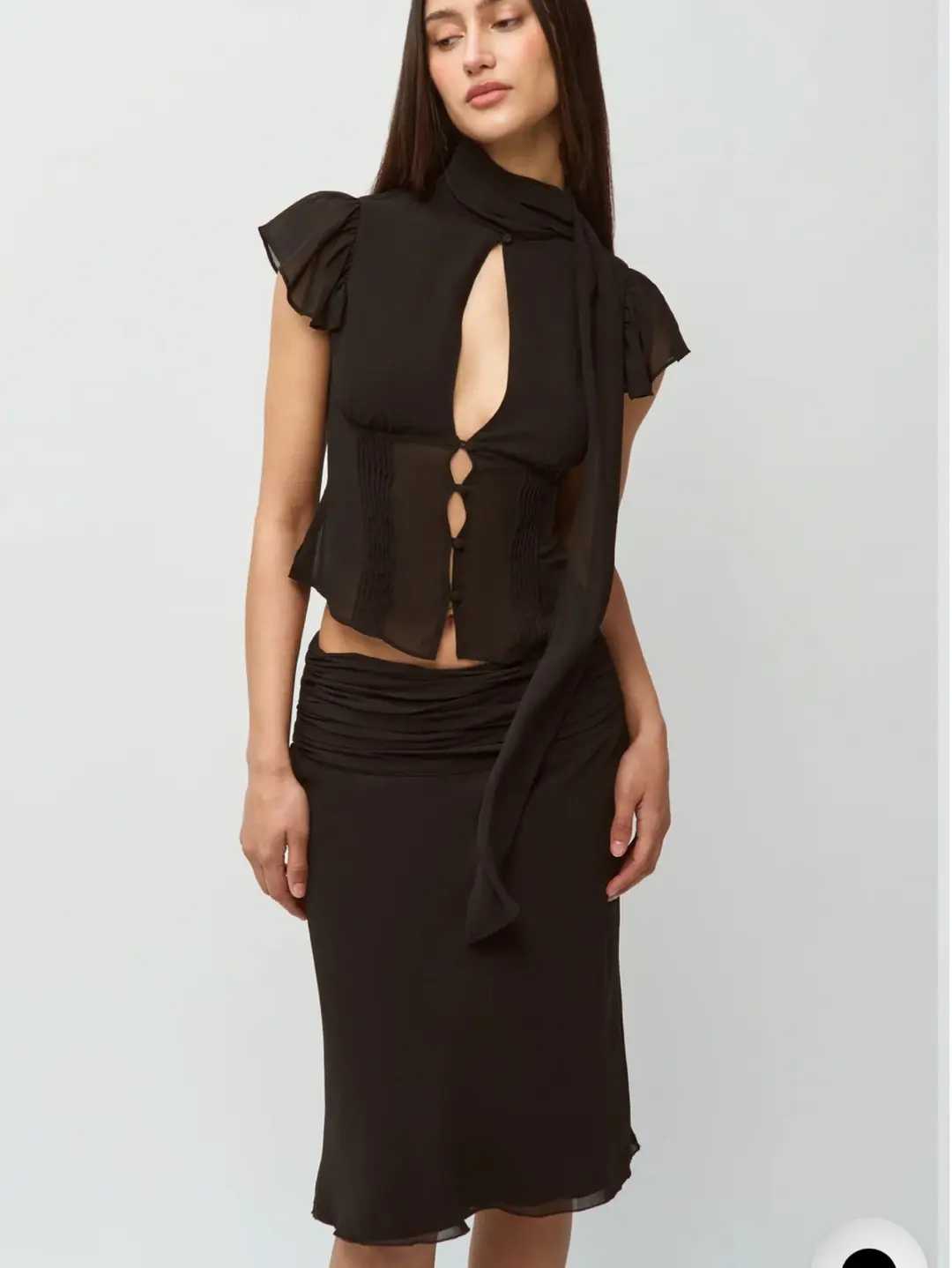 Danielle Guizio Ara Top / Edna Skirt Set