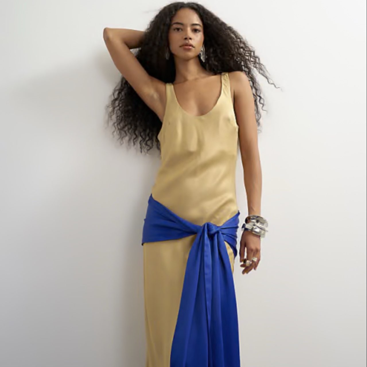 ASOS top shop maxi gown