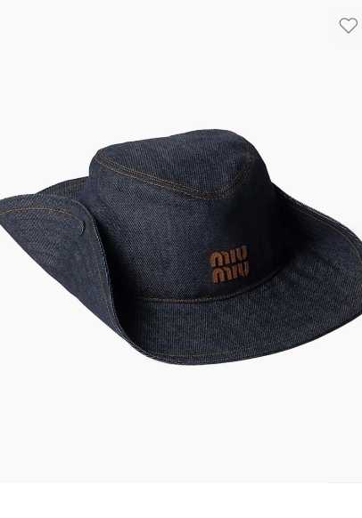 Miu Miu Denim Bucket Hat