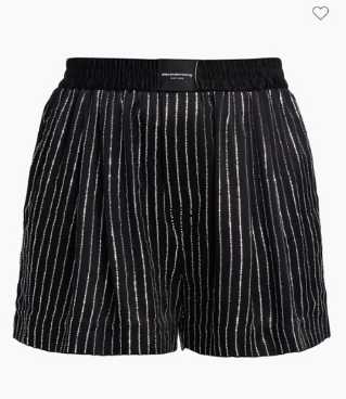 Alexander Wang Striped Boxer Shorts