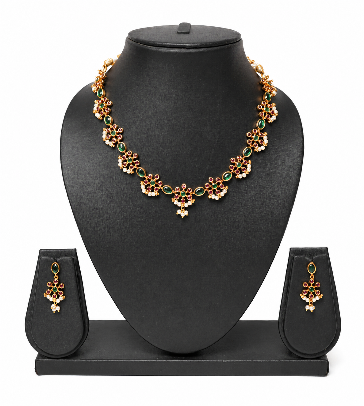 RJ003 Haritha Ratna Necklace