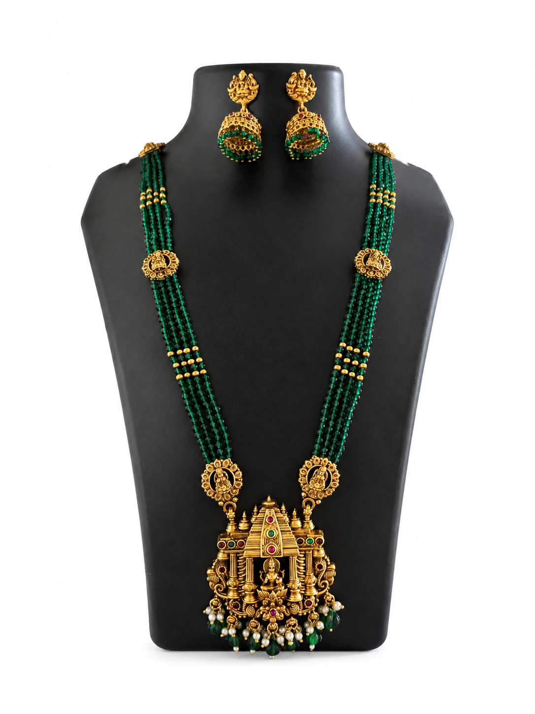 RJ006 Vaibava Lakshmi Antique Long Haaram