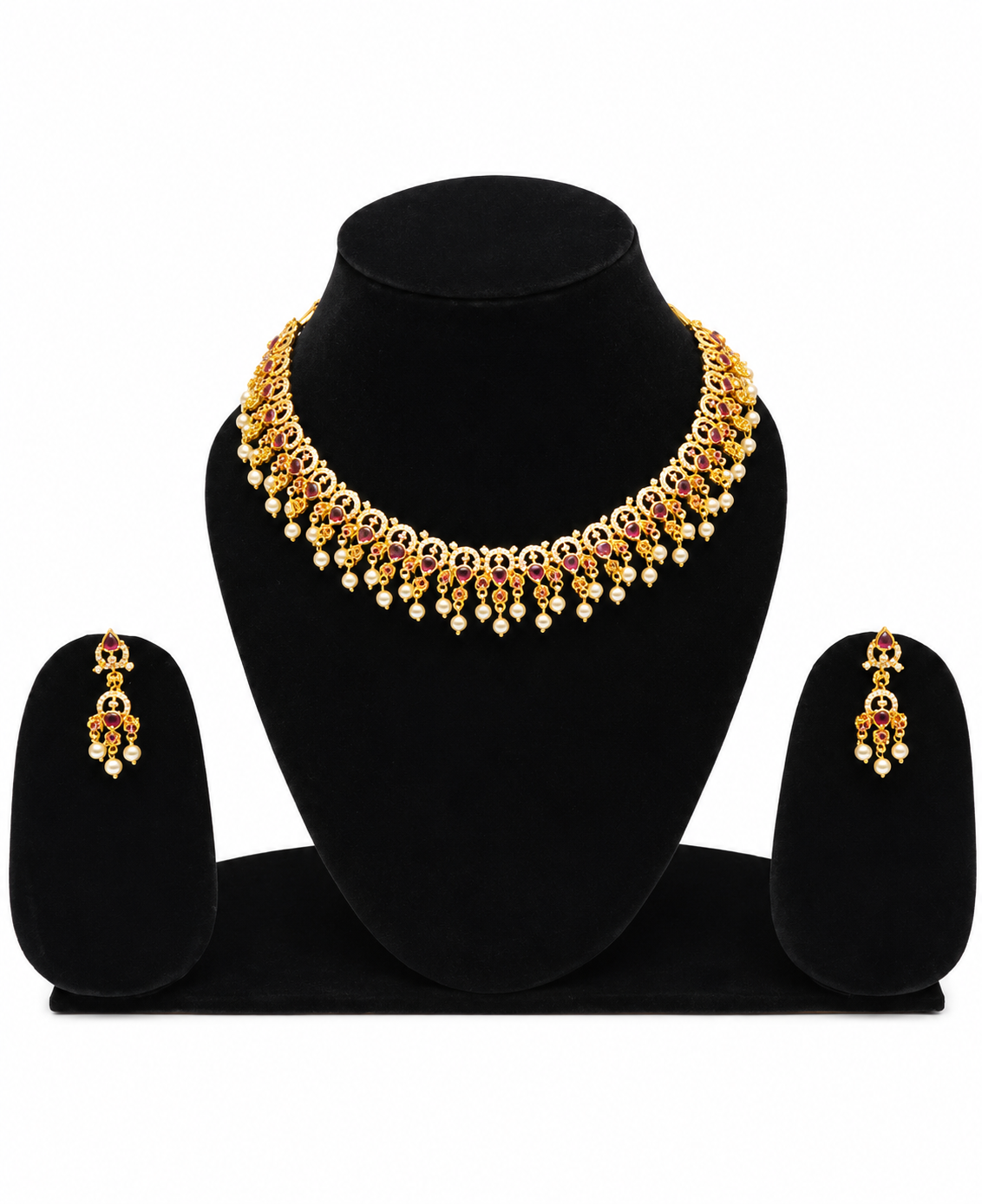 RJ013 Saanvi Heritage Pearl Choker