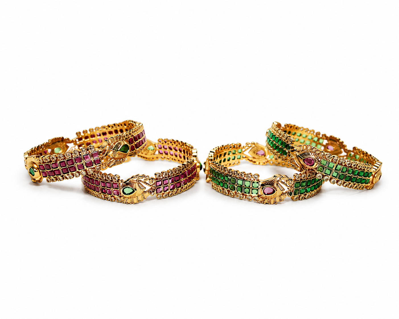 RJ016 Peacock Grace Bangles
