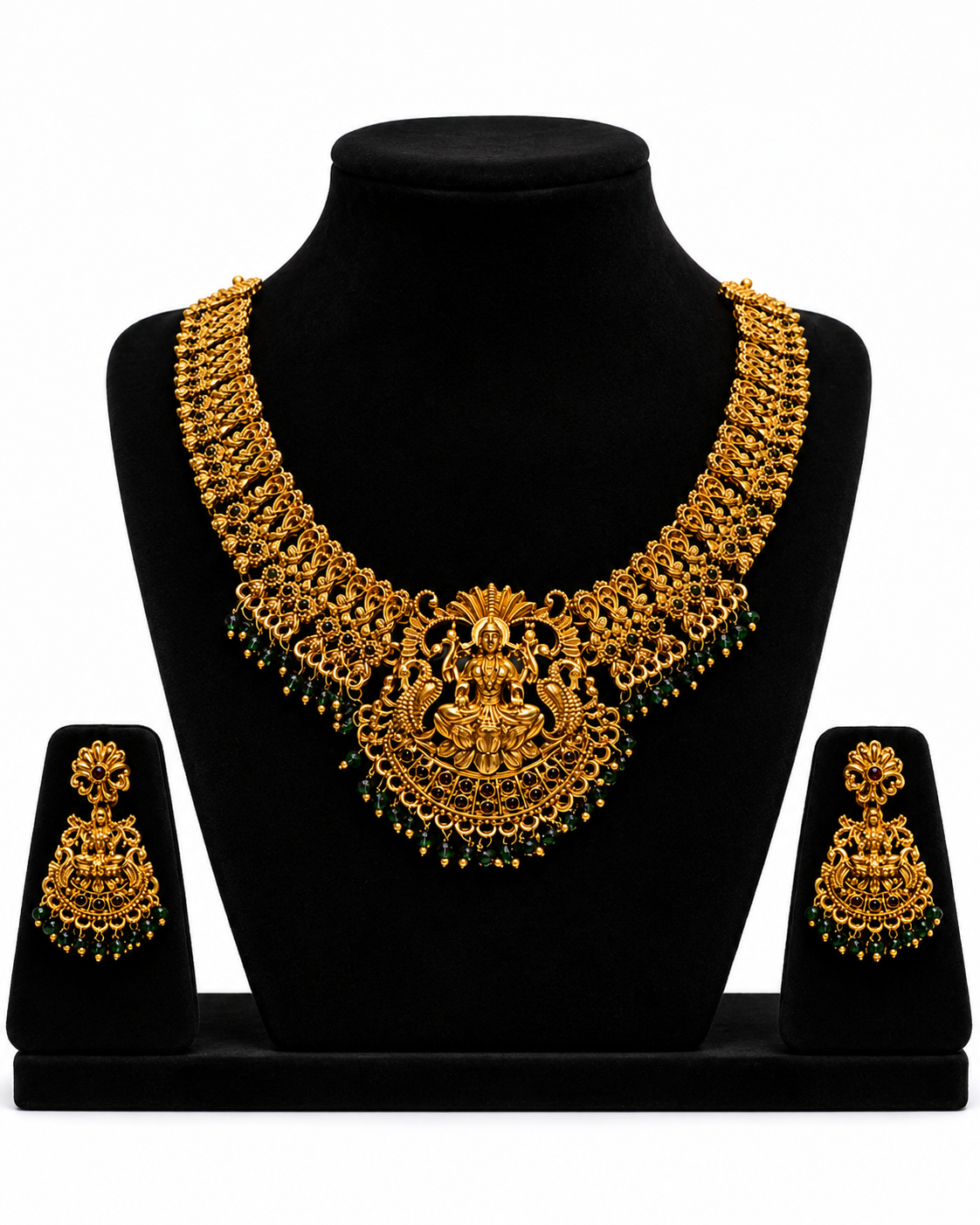 RJ023 Mangalya Lakshmi Tempke Necklace
