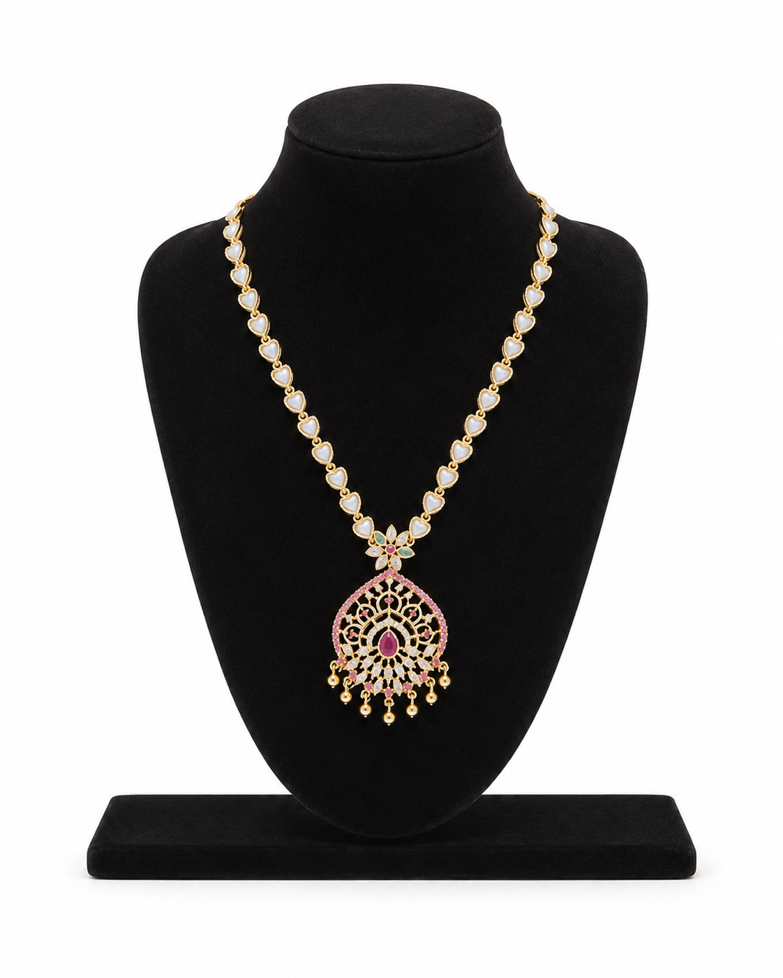RJ035 Hrudaya Rekha Necklace