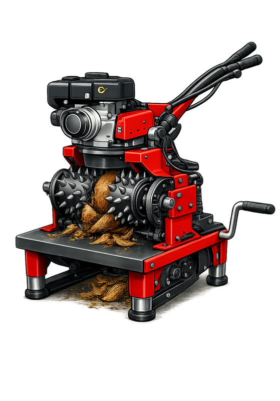 Coconut Husking Machine