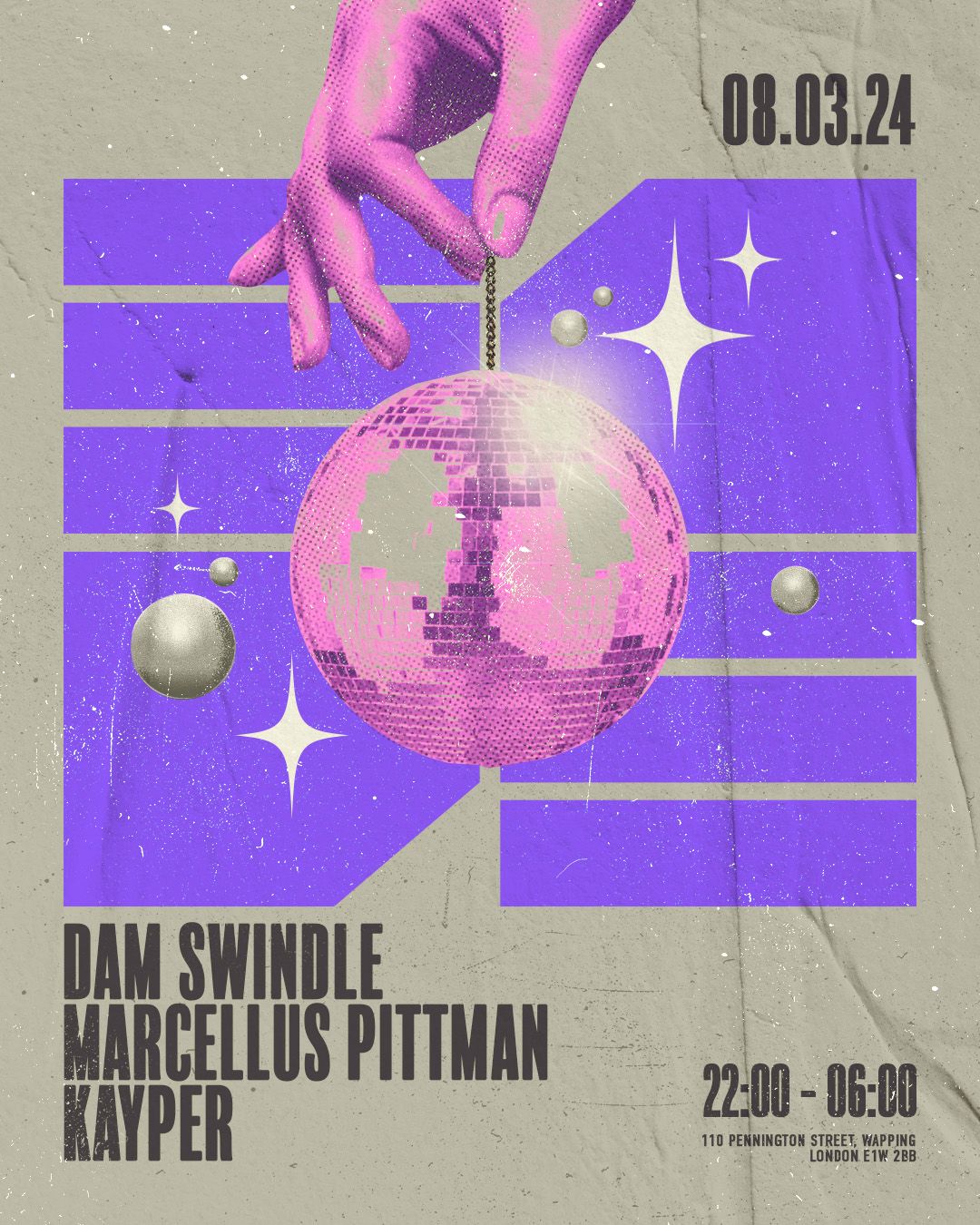 Dam Swindle, Marcellus Pittman, Kayper E1