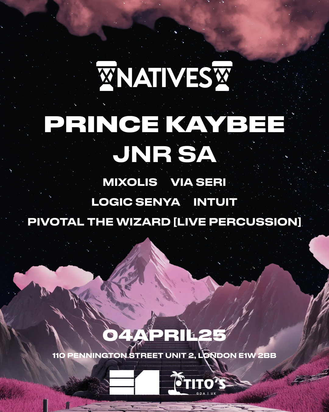 Natives: Prince Kaybee, JNR SA, Via Seri, Mixolis E1