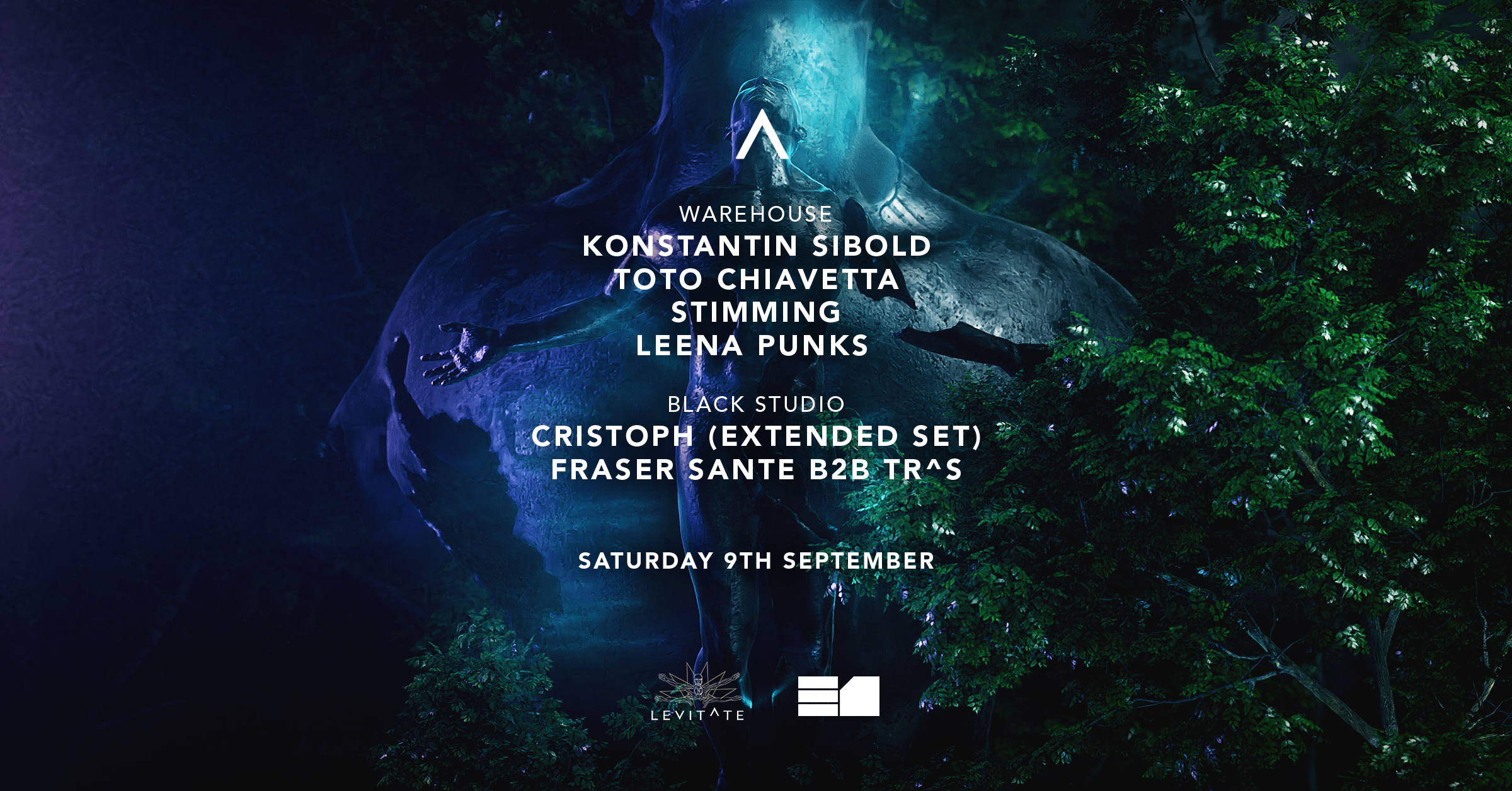 Levitate: Konstantin Sibold, Cristoph (extended set), Toto Chiavetta & Stimming E1
