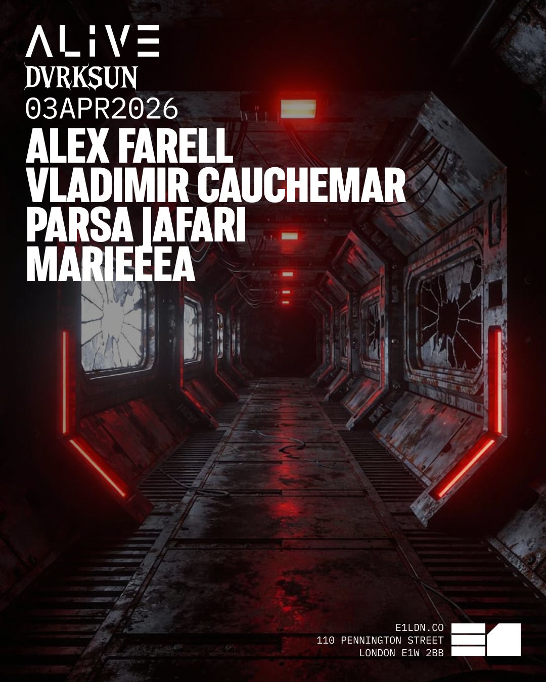 ALIVE: Alex Farell, Vladimir Cauchemar & Parsa Jafari E1