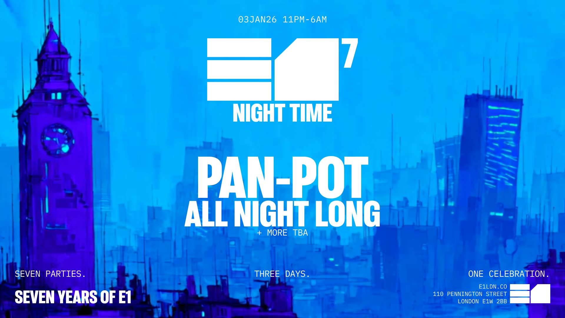 Pan-Pot All Night Long