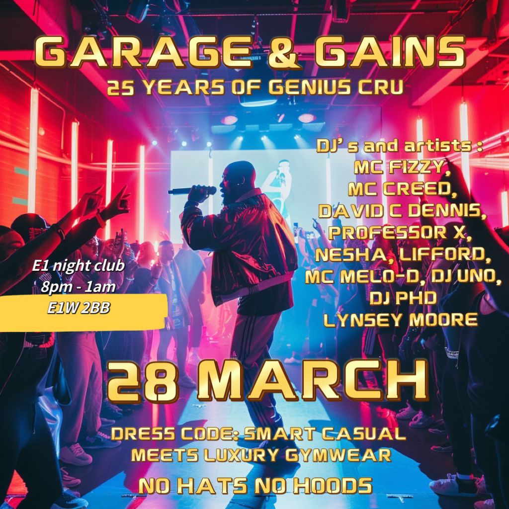 GARAGE AND GAINS E1