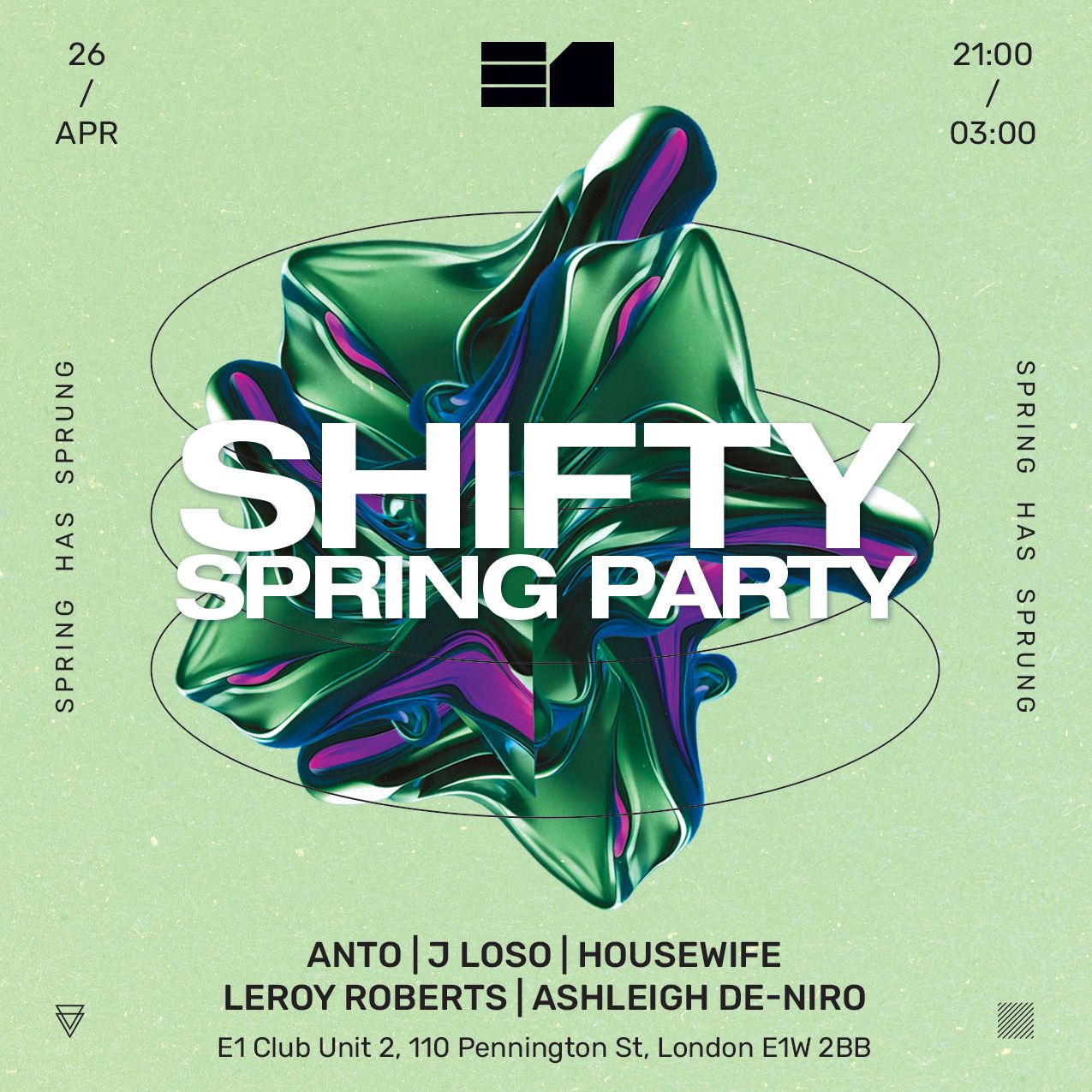 SHIFTY E1
